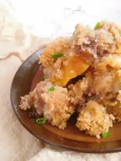 Make Powdered potato ribs step 11