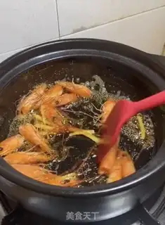 Make Shrimp congee step 3