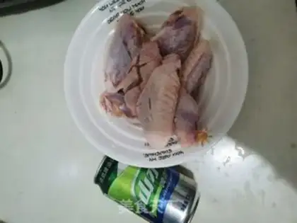 Make Beer and chicken wings step 0