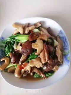 Make Fried mushrooms step 6