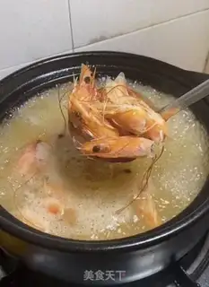 Make Shrimp congee step 5