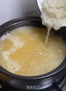 Make Shrimp congee step 6