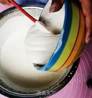 Make Tofu cheese mousse cake step 7