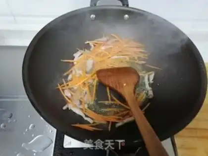 Make Garlic fried meat step 2