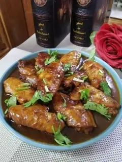Make Curry chicken wings step 8