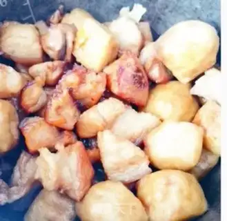 Make Tofu meat step 9