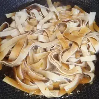 Make Garlic bean skin step 5