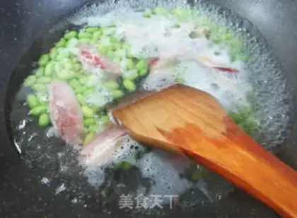 Make Pink-skin bean gravy step 3
