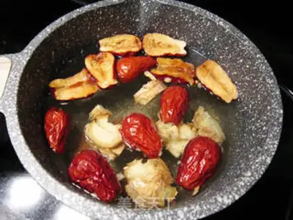Make Ginger date tea step 2