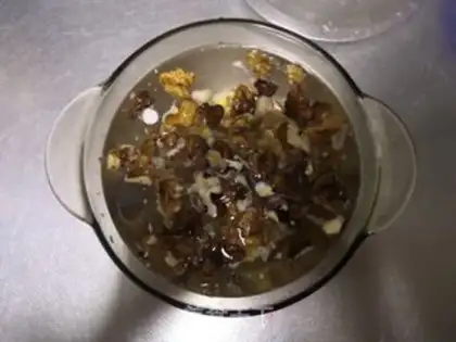 Make walnut soy step 1