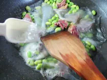Make Pink-skin bean gravy step 6