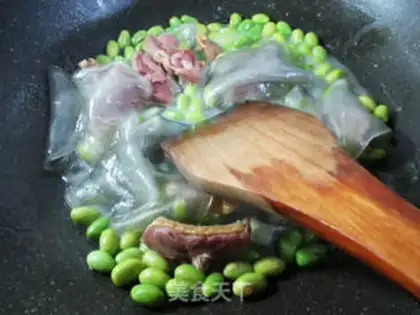 Make Pink-skin bean gravy step 7