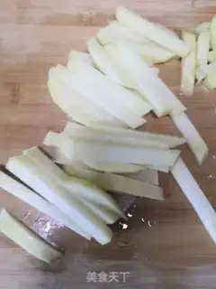 Make Homemade fries step 1