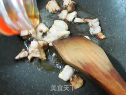 Make Five-flower cabbage with frozen tofu step 4