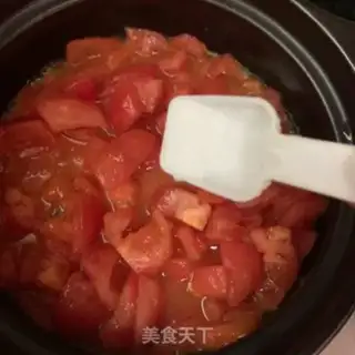 Make Tomato fat cow pot step 4