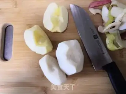 Make Pear sugar step 2