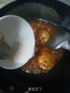 Make Fried eggs with curd oil step 8