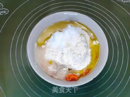 Make Potato mashed with red potato waffles step 3