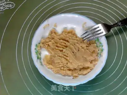 Make Potato mashed with red potato waffles step 7