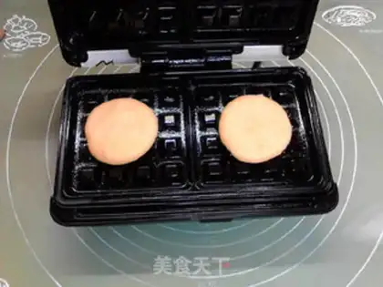 Make Potato mashed with red potato waffles step 15