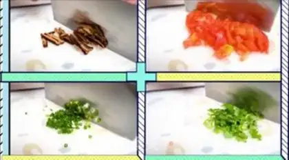 Make Spicy soup step 1