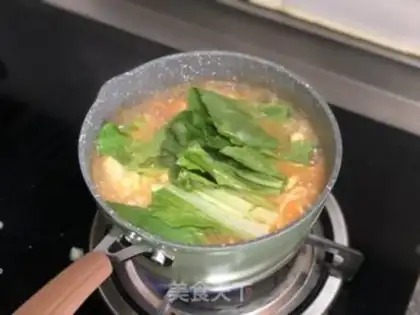 Make Tomato egg noodles step 9