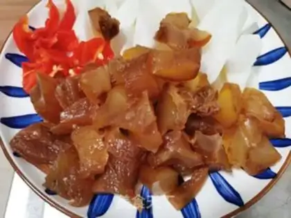 Make Cows and radish step 0