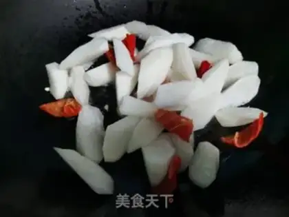 Make Cows and radish step 1
