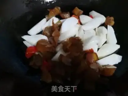 Make Cows and radish step 2