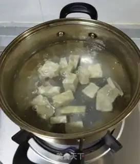 Make Tomato stew tofu step 3