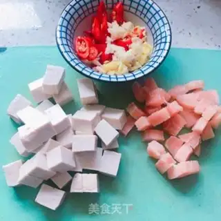 Make Chicken tofu step 0