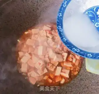 Make Chicken tofu step 8