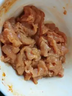 Make Pepper meat step 0