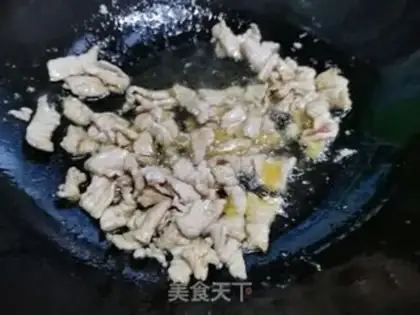 Make Pepper meat step 2