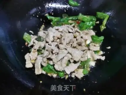 Make Pepper meat step 5