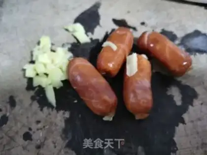 Make Cabbage fan step 1