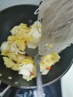 Make A hot cabbage fan step 5