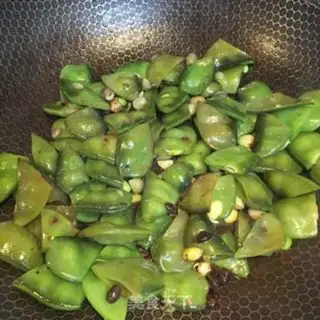 Make Cream peppers and lentils step 7