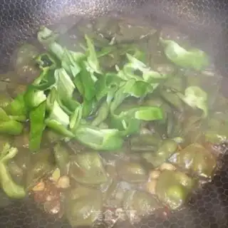 Make Cream peppers and lentils step 9