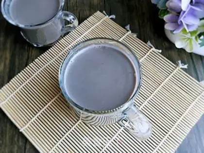 Make Black bean milk step 5
