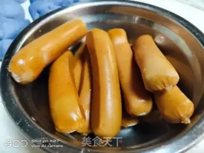 Make Butterbean hot dog roll step 7