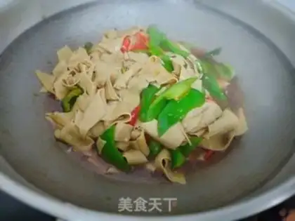 Make Spicy tofu step 7