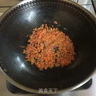 Make Carrots for rice step 1