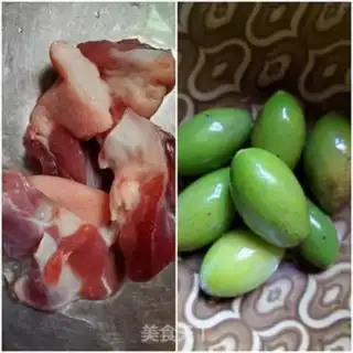 Make Pork feet, olive stew step 0