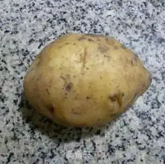 Make Salted potatoes and rice step 1