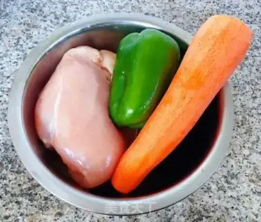Make Pepper carrot, fried chicken step 0