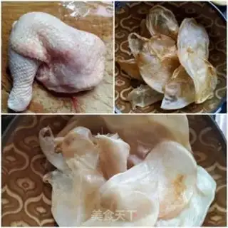 Make Chicken soup with fish glue step 0