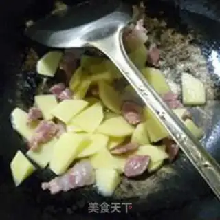 Make Salted potatoes and rice step 7