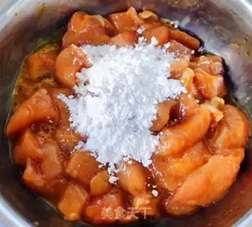 Make Pepper carrot, fried chicken step 2