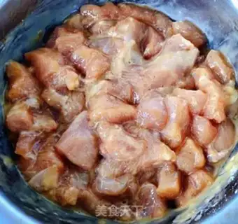 Make Pepper carrot, fried chicken step 3
